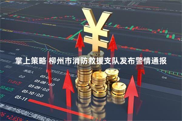 掌上策略 柳州市消防救援支队发布警情通报